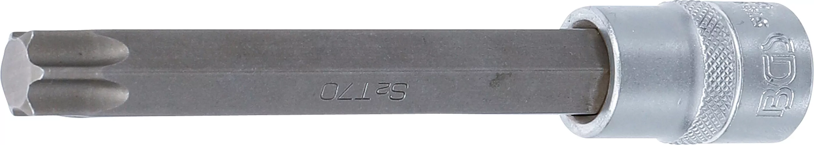 Bit-Einsatz | Länge 140 mm | Antrieb Innenvierkant 12,5 mm (1/2") | T-Profil (für Torx) T70