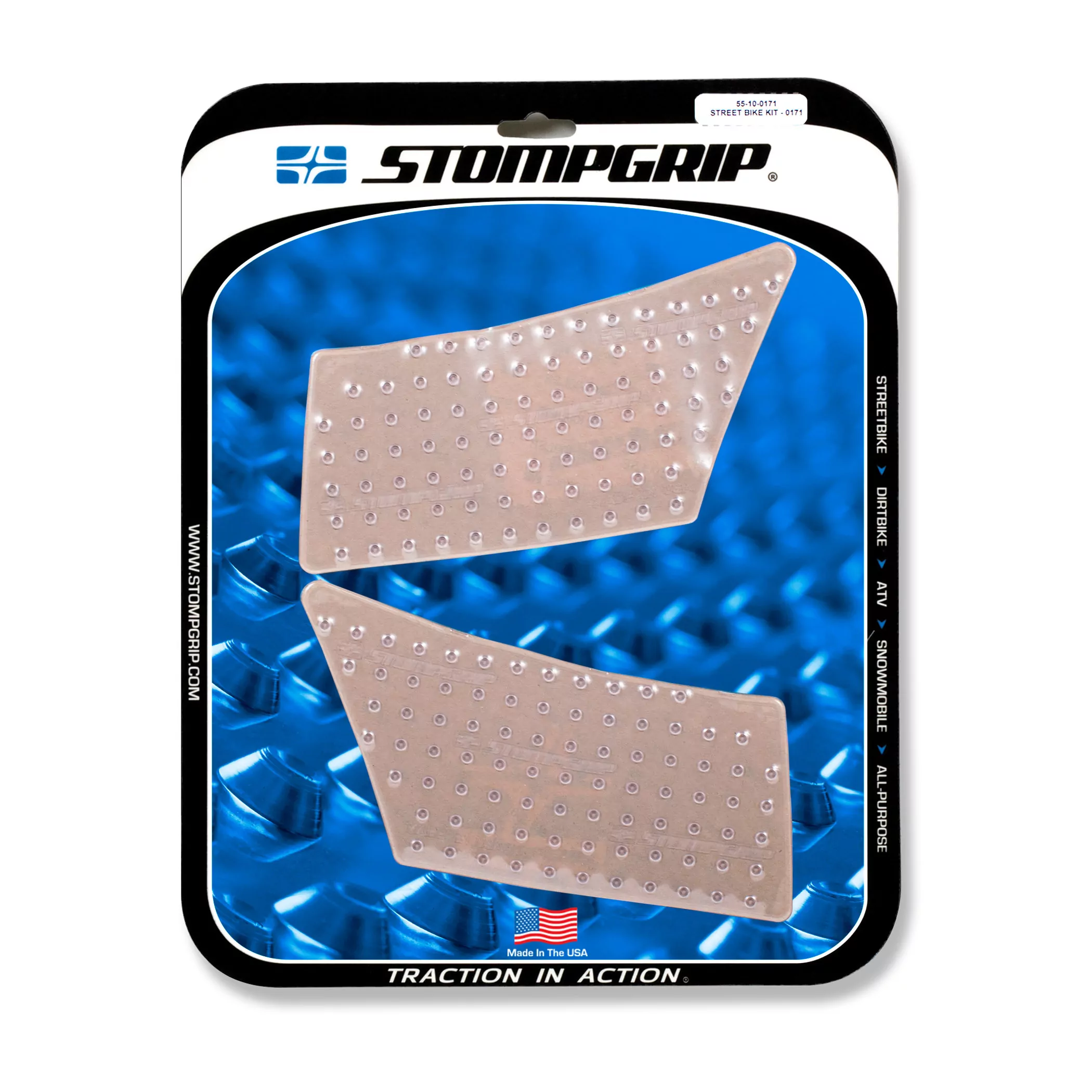 Stompgrip Traction Pad Volcano für Zero DS / DSR 13-20 Klar