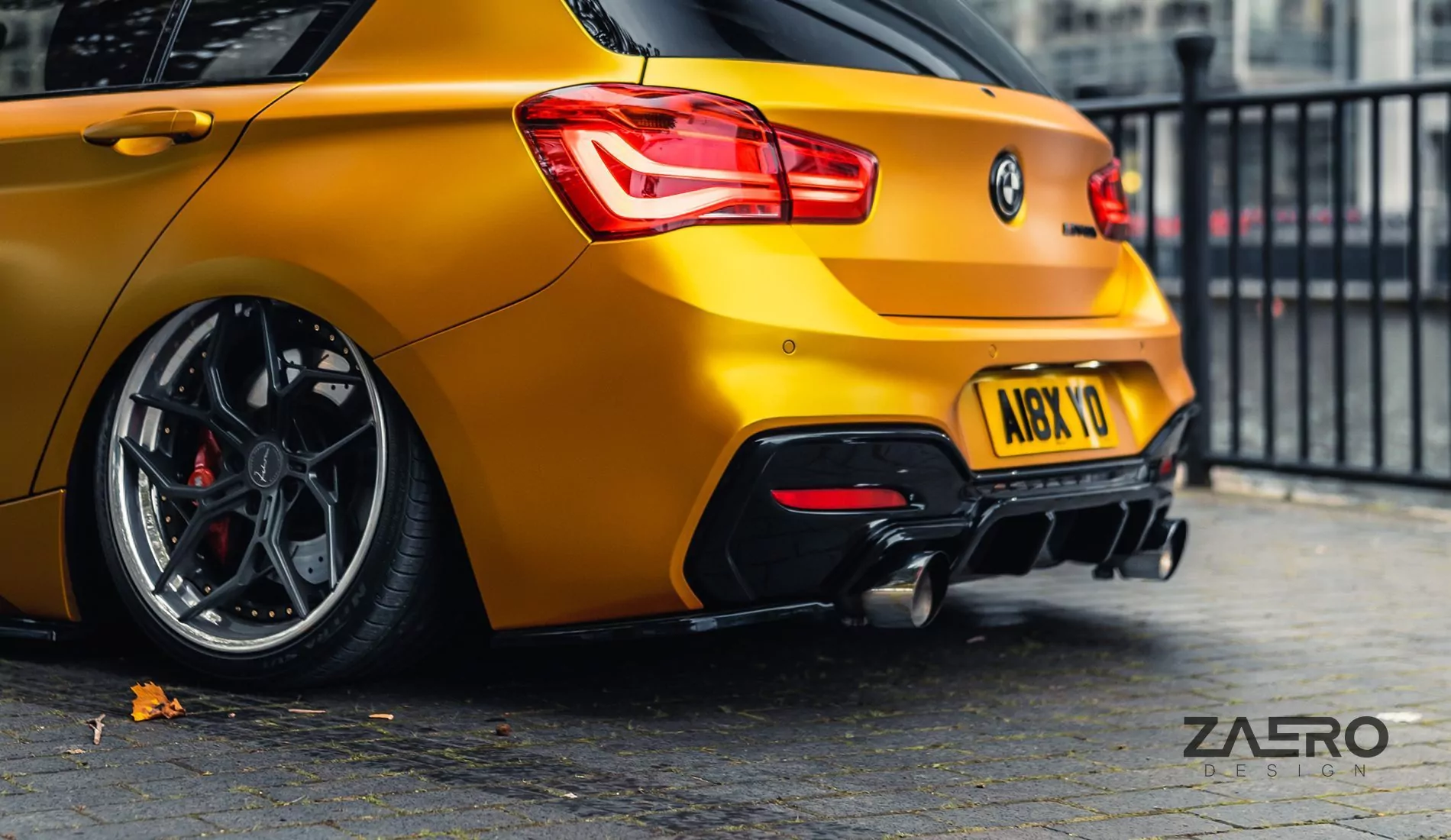 EVO-1 Diffusor Erweiterung für BMW 1er F20 | F21 - M135 & M140 (LCI)