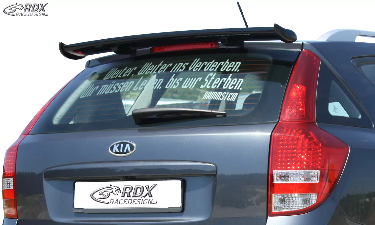 RDX Heckspoiler für KIA Ceed Typ ED & Ceed Typ ED SW Dachspoiler Spoiler