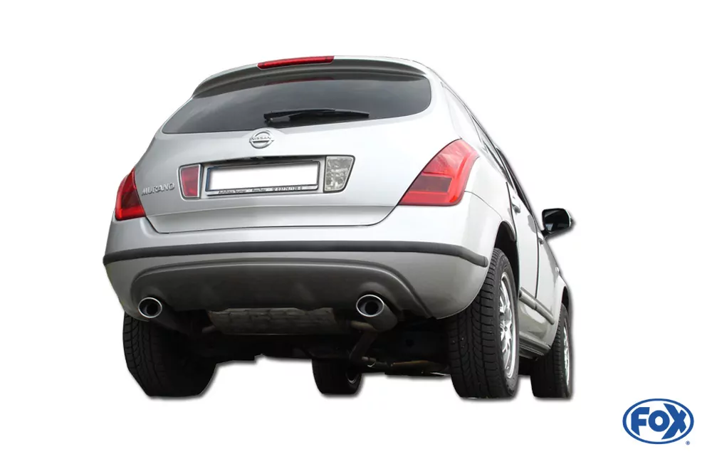 Nissan Murano Z50  Endschalldämpfer Ausgang rechts/links - 140x90 Typ 32 rechts/links