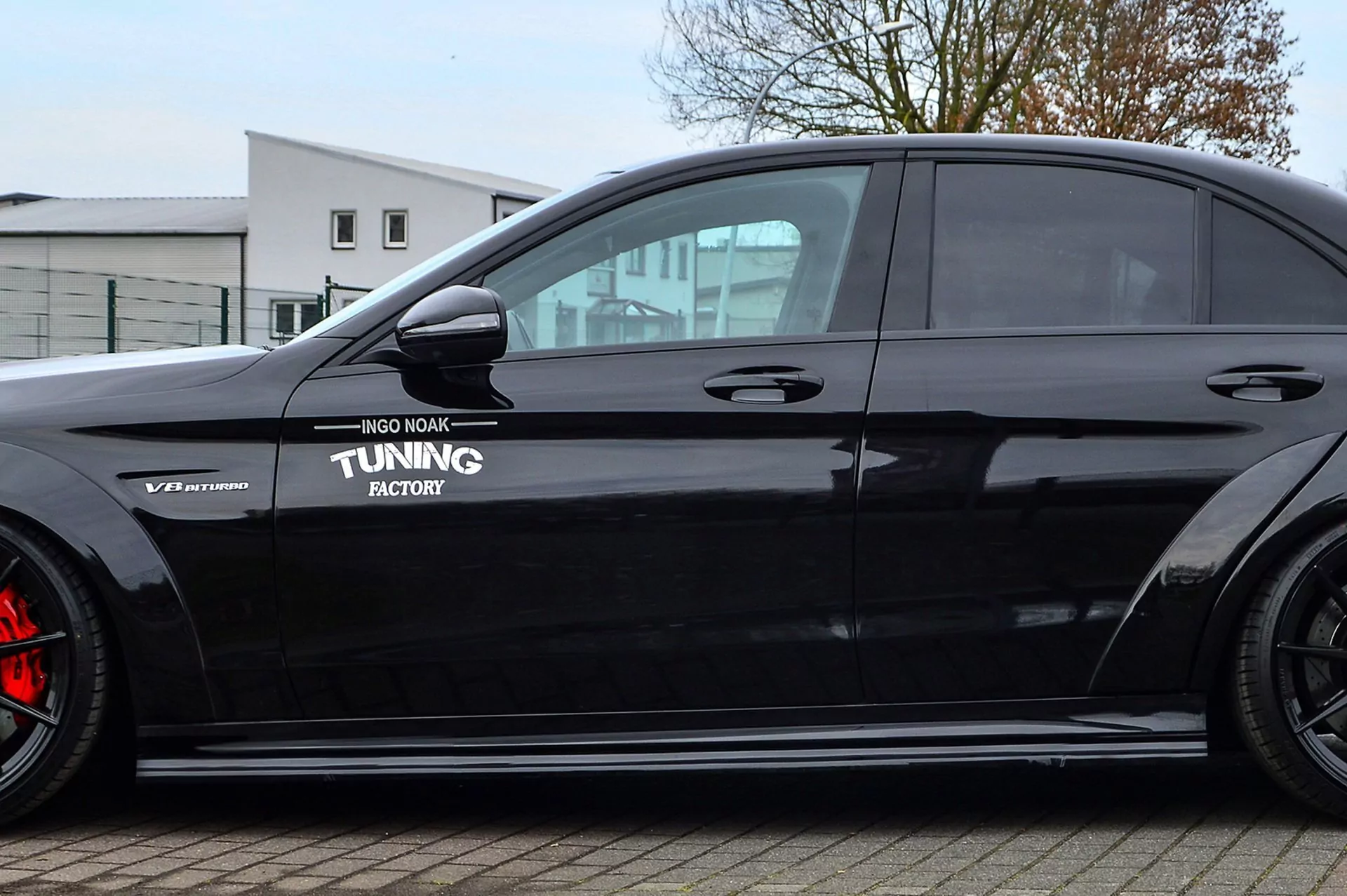 Cup Seitenschweller für Mercedes C-Klasse C63AMG+S