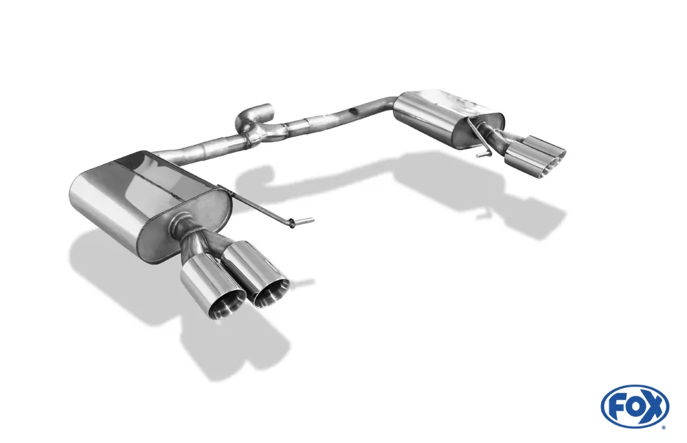 Seat Leon 5F ST 4x4 - Cupra 300  Endschalldämpfer rechts/links - 2x80 Typ 25 rechts/links