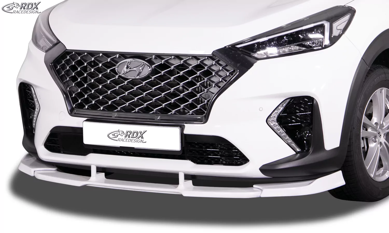 RDX Frontspoiler VARIO-X für HYUNDAI Tucson N-Line (TL) 2018-2020 Frontlippe Front Ansatz Vorne Spoilerlippe