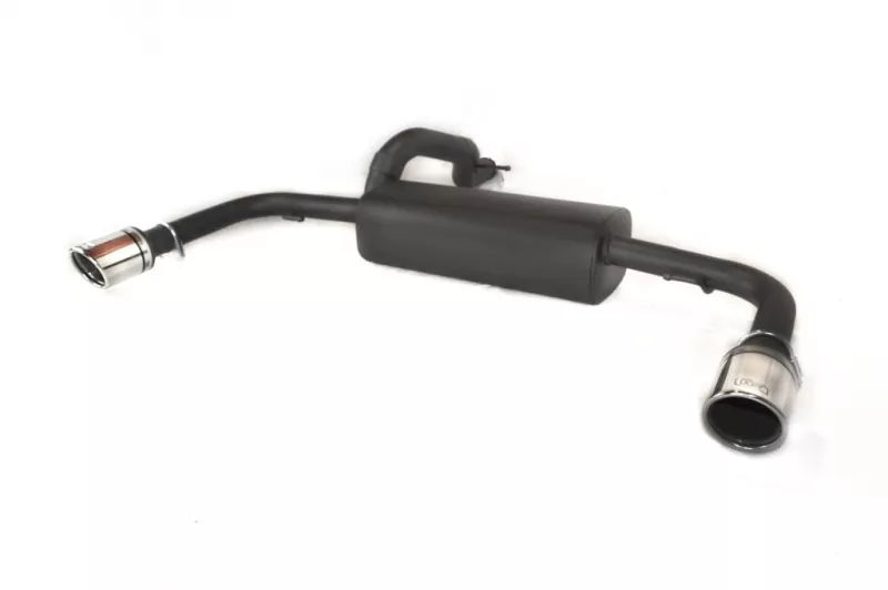 Ulter Sportauspuff für Volvo V40 2012-2016 2 Duplex Endrohre rund Ø90