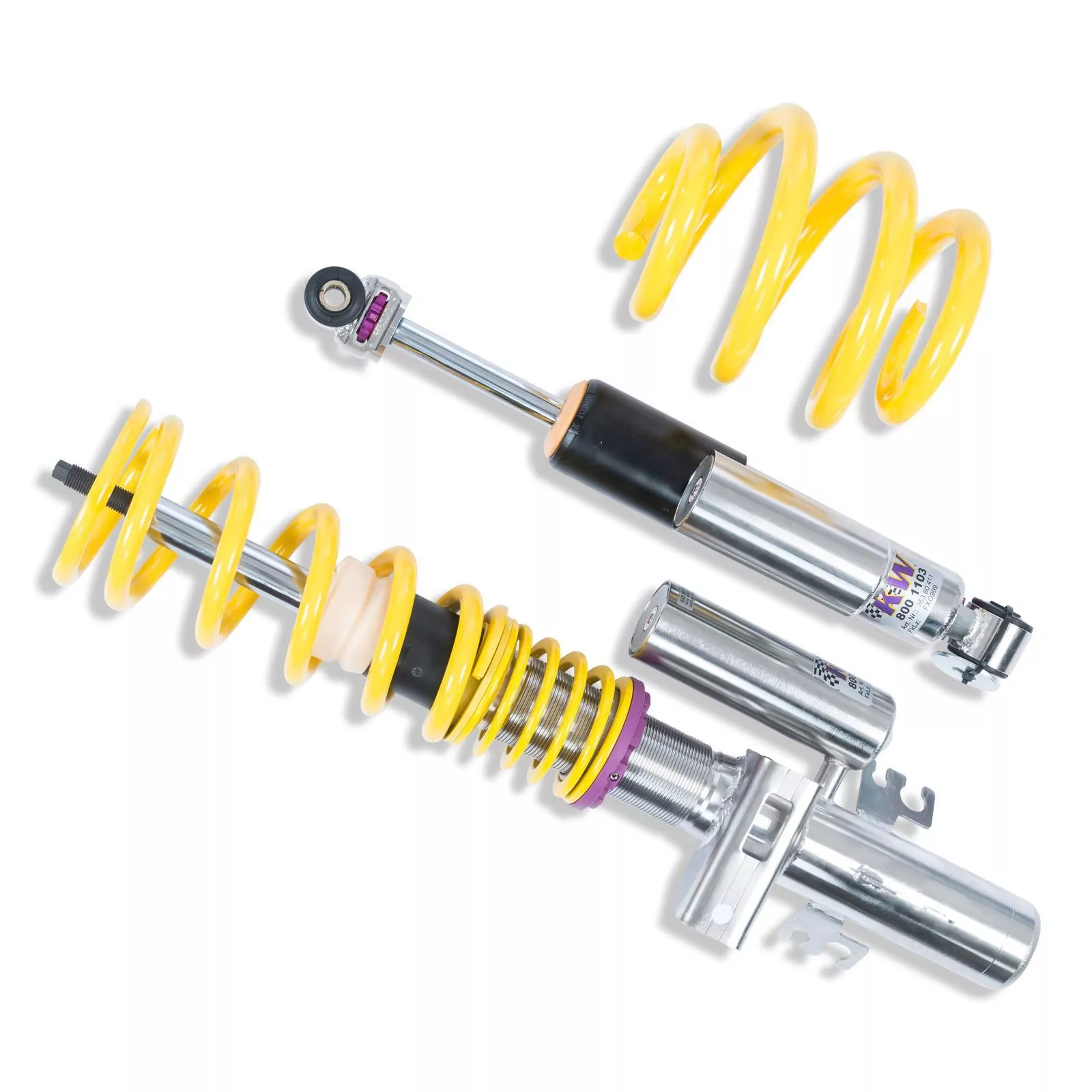 KW Gewindefahrwerk V3 inox VW TRANSPORTER T5 Bus (7H_, 7E_) 04/2003-08/2015