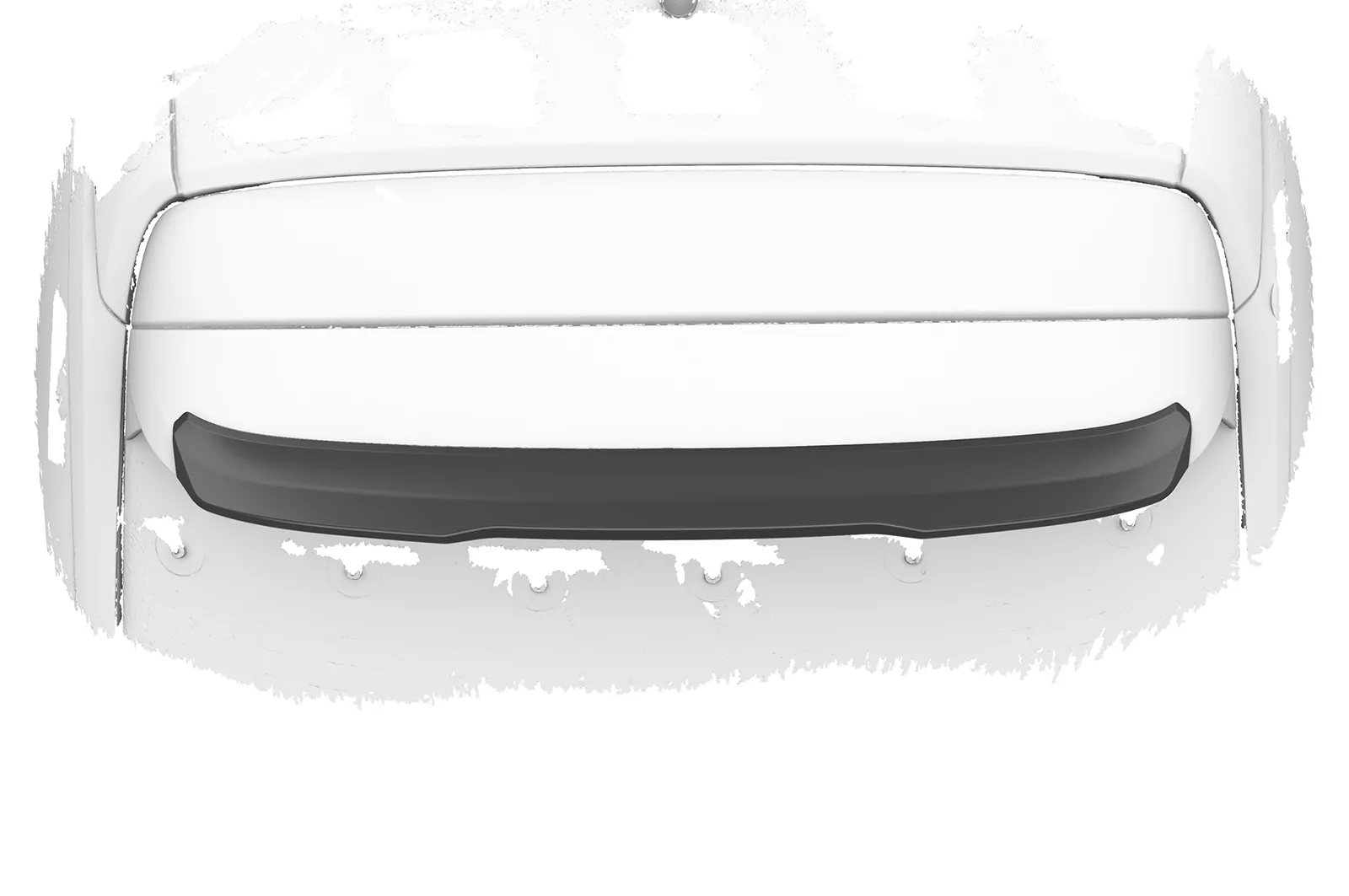 Heckflügel mit ABE für Opel Corsa F HF134 Schwarz Strukturiert