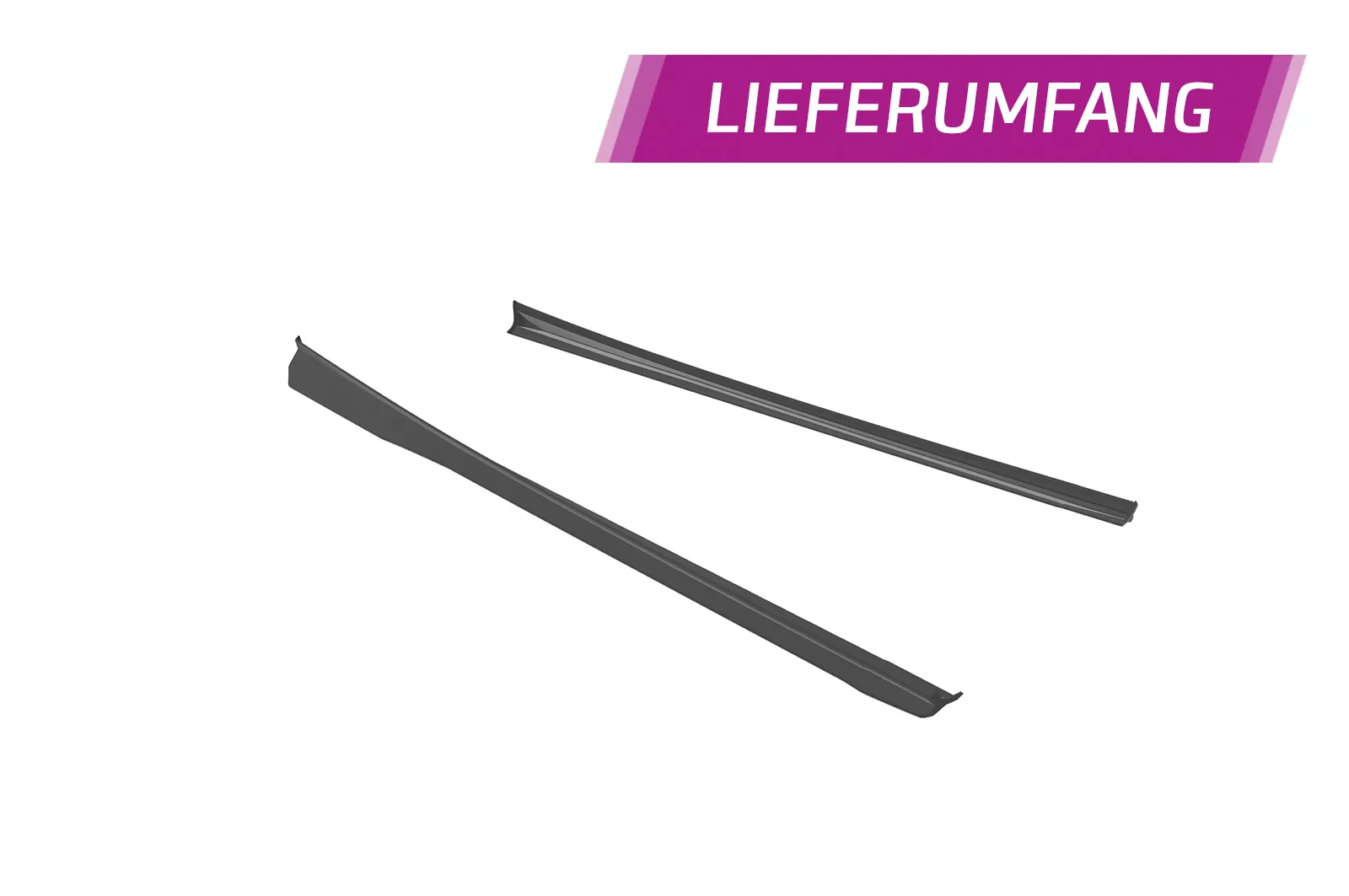 Seitenschweller für Opel Corsa E OPC SS507 Schwarz Strukturiert