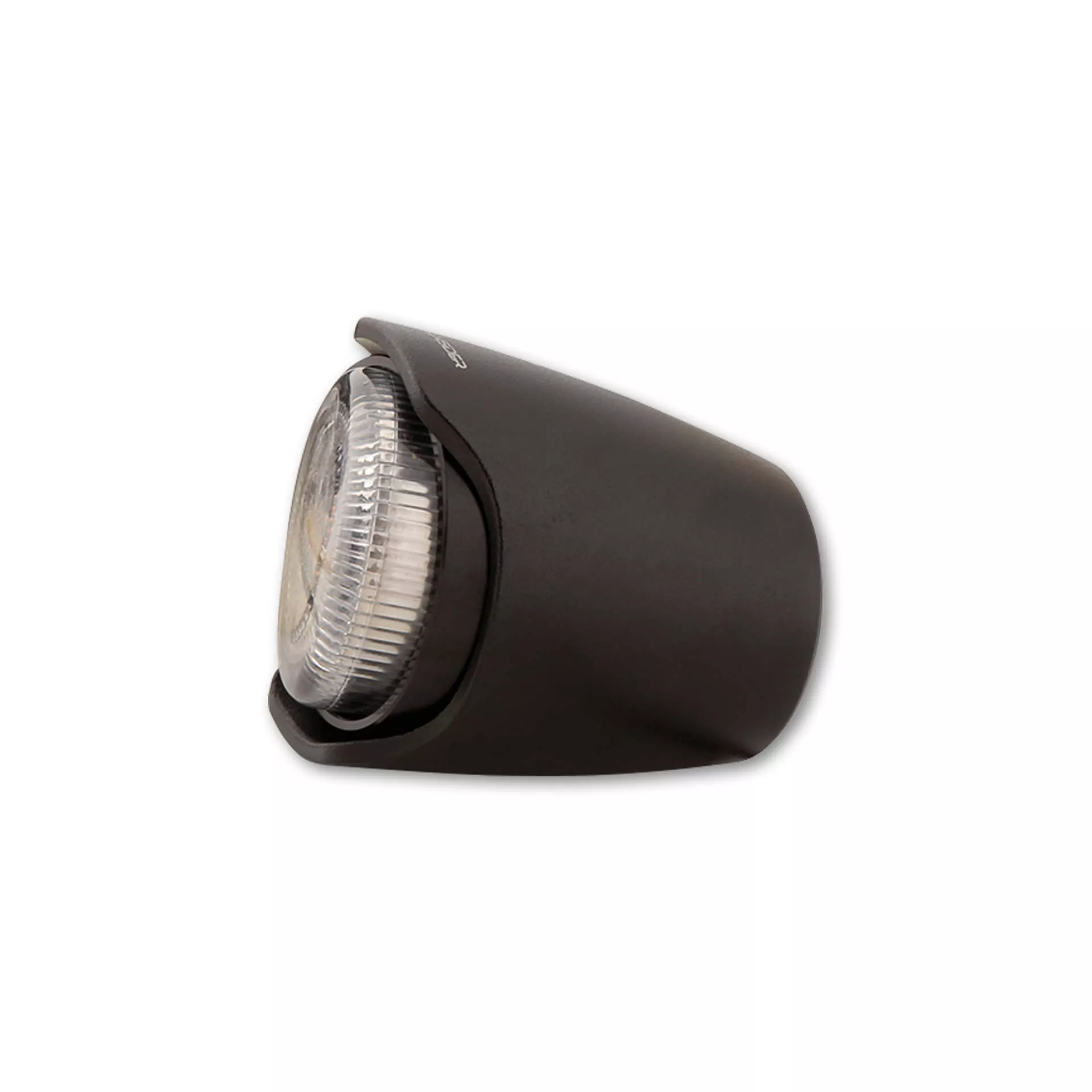 HIGHSIDER Pro Akron-X LED Mini Indicator Gehäuse  Schwarz / Linse Rauchgrau (Paar), Vorn & Hinten