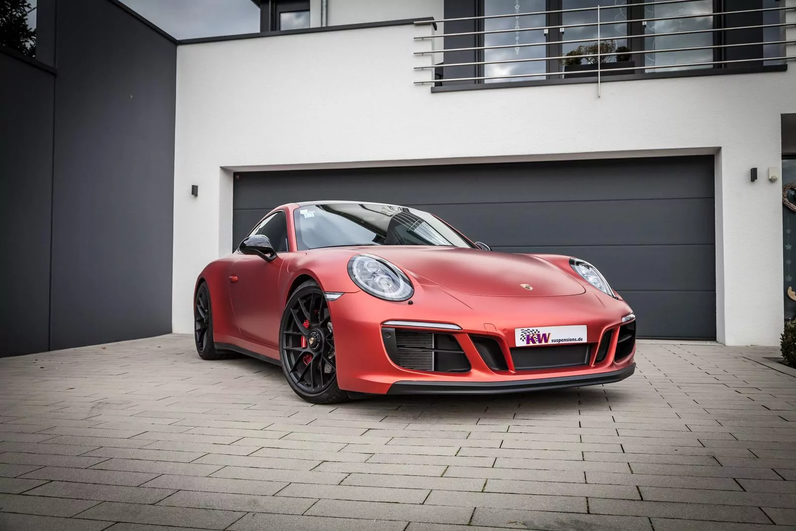 KW Gewindefahrwerk V3 inox (inkl. Stilllegung f. elektr. Dämpfer) PORSCHE 911 Targa (991) Allrad 05/2014-