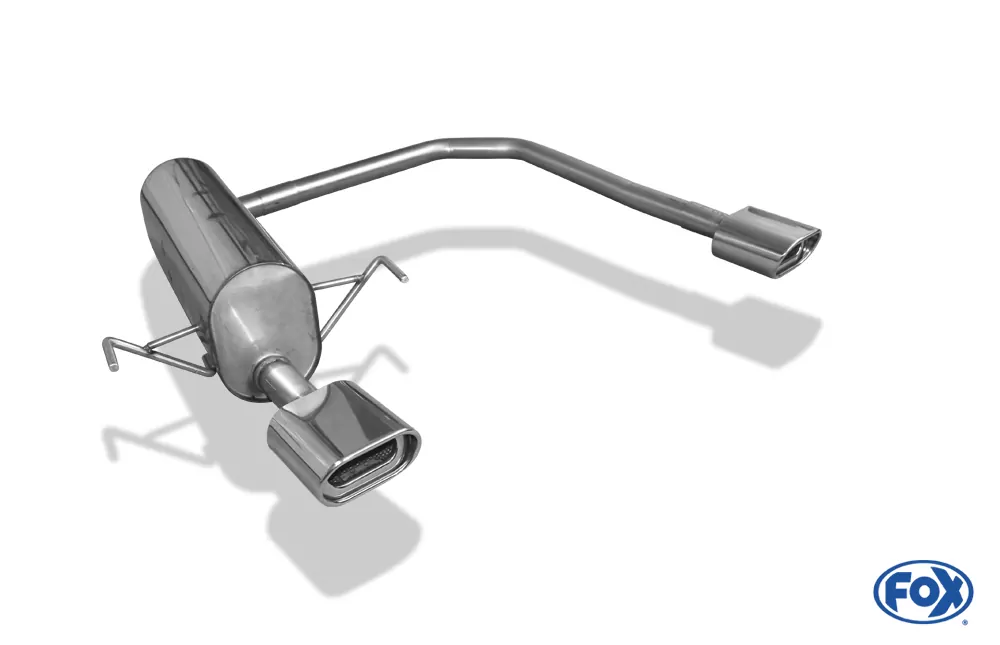 Opel Astra H/ Astra H GTC  Endschalldämpfer Ausgang rechts/links - 135x80 Typ 53 rechts/links