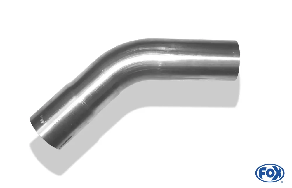 Uni-Rohrbogen 45° geweitet - d1Ø 70mm  Schenkellänge L1: ca. 110mm - Radius: 105mm