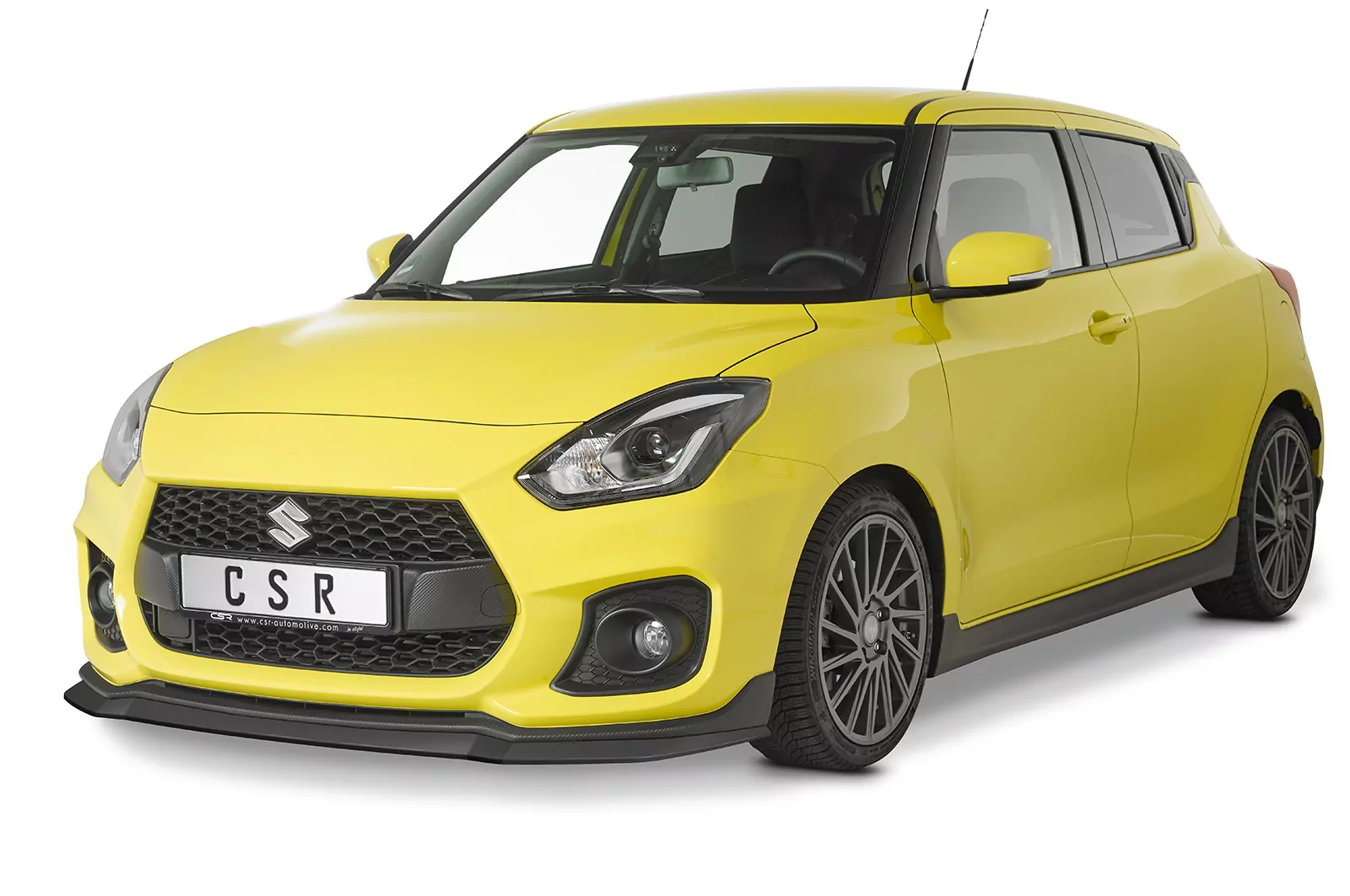 Cup-Spoilerlippe mit ABE für Suzuki Swift 6 (RZ/AZ) Sport CSL442-M Carbon Look (matt)