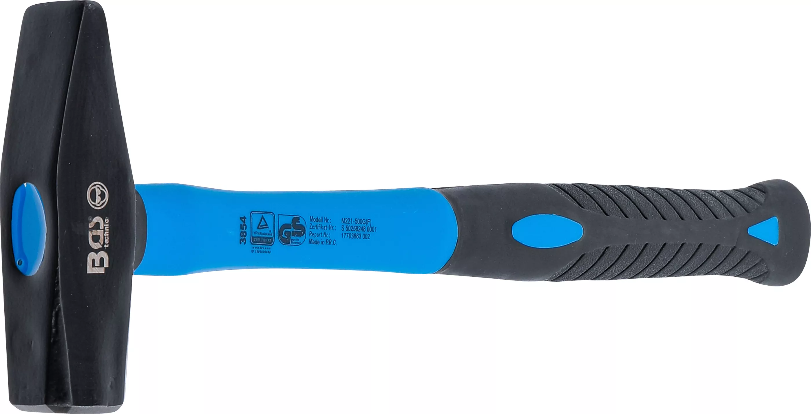 Schlosserhammer | Fiberglasstiel | DIN 1041 | 500 g