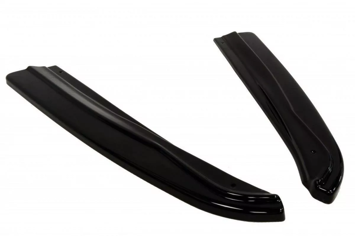 Heck Ansatz Flaps Diffusor Passend Für Diffusor Passend Für MERCEDES CLS C218 AMG LINE Schwarz Hochglanz Schwarz Hochglanz