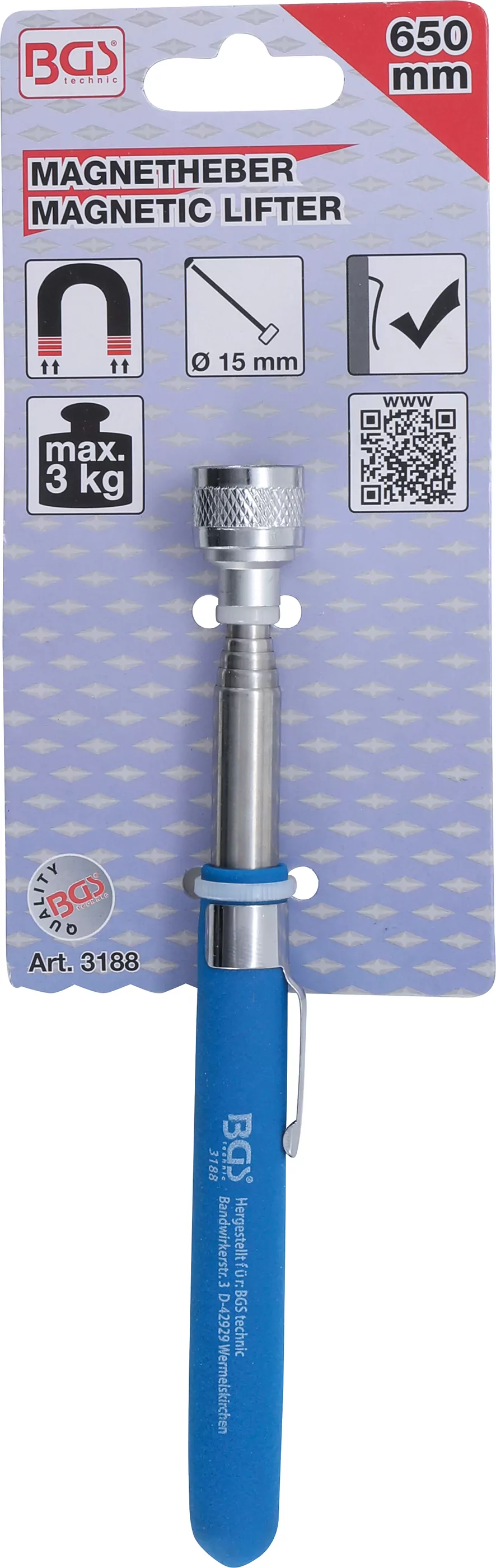 Magnetheber | 650 mm | Zugkraft 3 kg