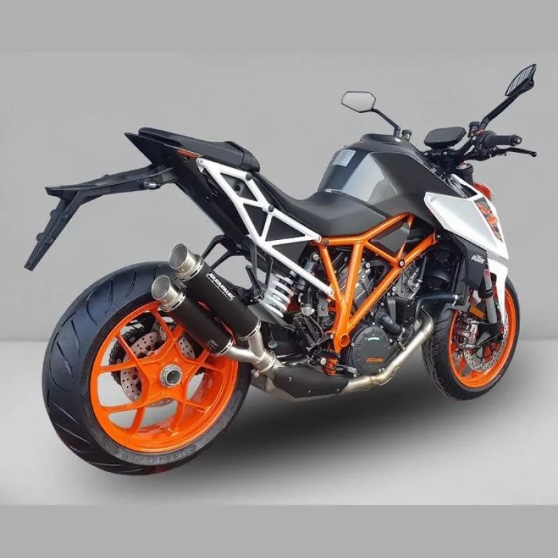 Bodis GPX 2 schwarz Endschalldämpfer KTM Super Duke 1290 R 2017-2019