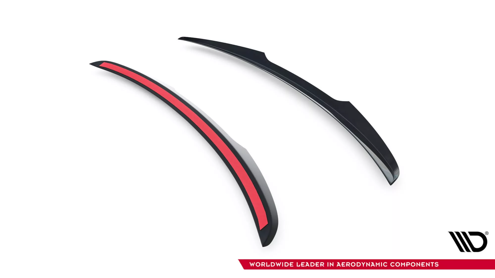 Spoiler CAP Für Volkswagen Atlas R-Line Mk1 Facelift 2 Schwarz Hochglanz