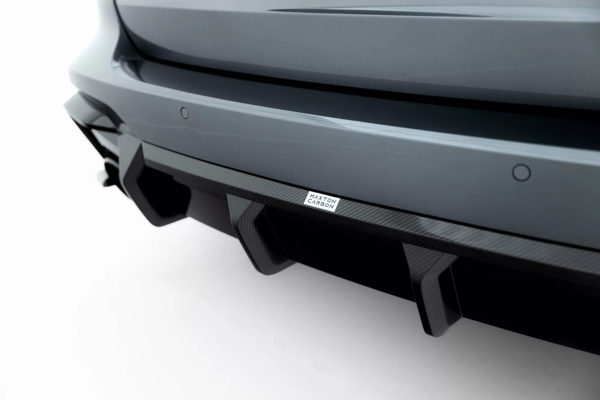 Prepreg Carbon Fiber Diffusor Heck Ansatz Für Audi RS6 C8 (version Mitout Towbar)