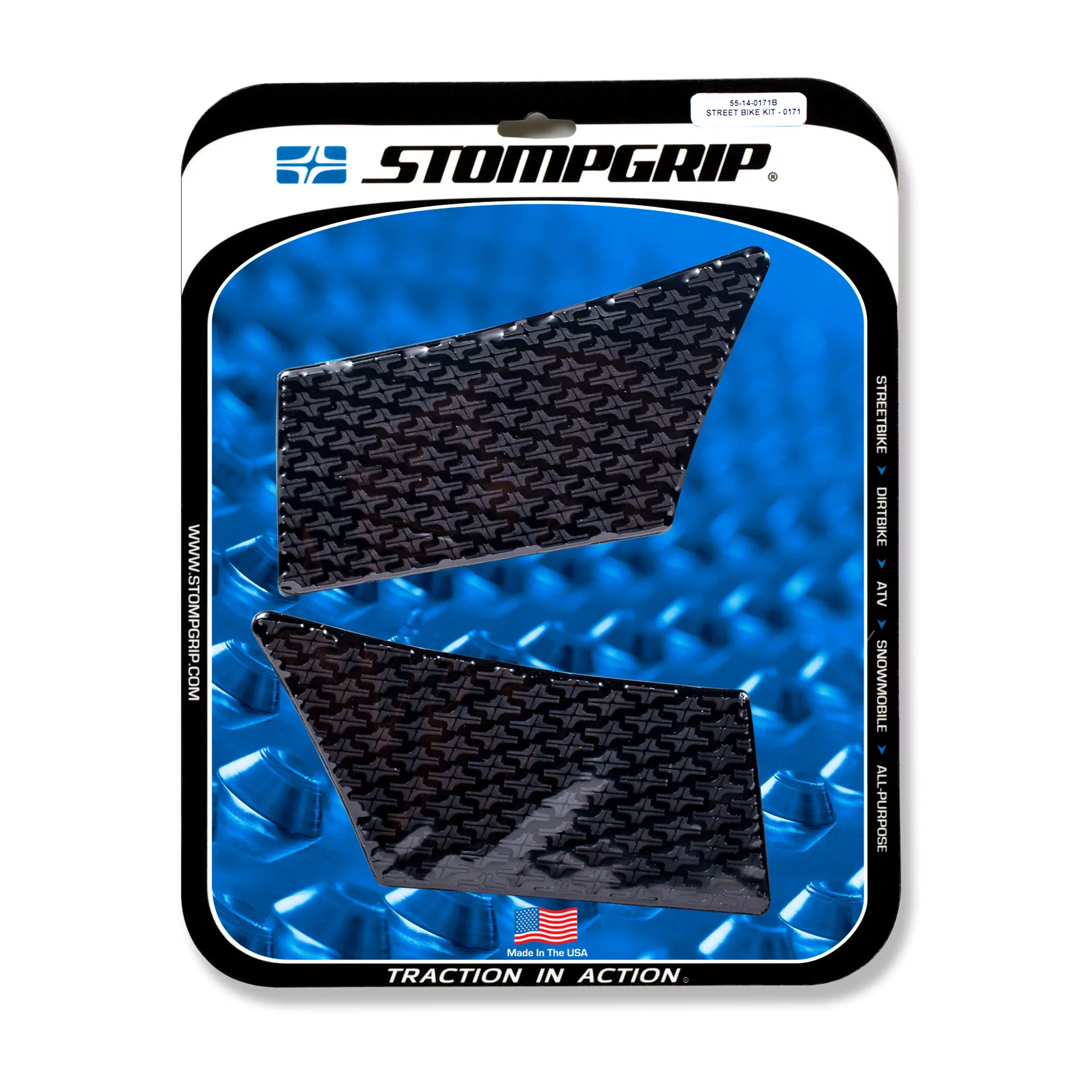 Stompgrip Traction Pad Icon für Zero DS / DSR 13-20 Schwarz