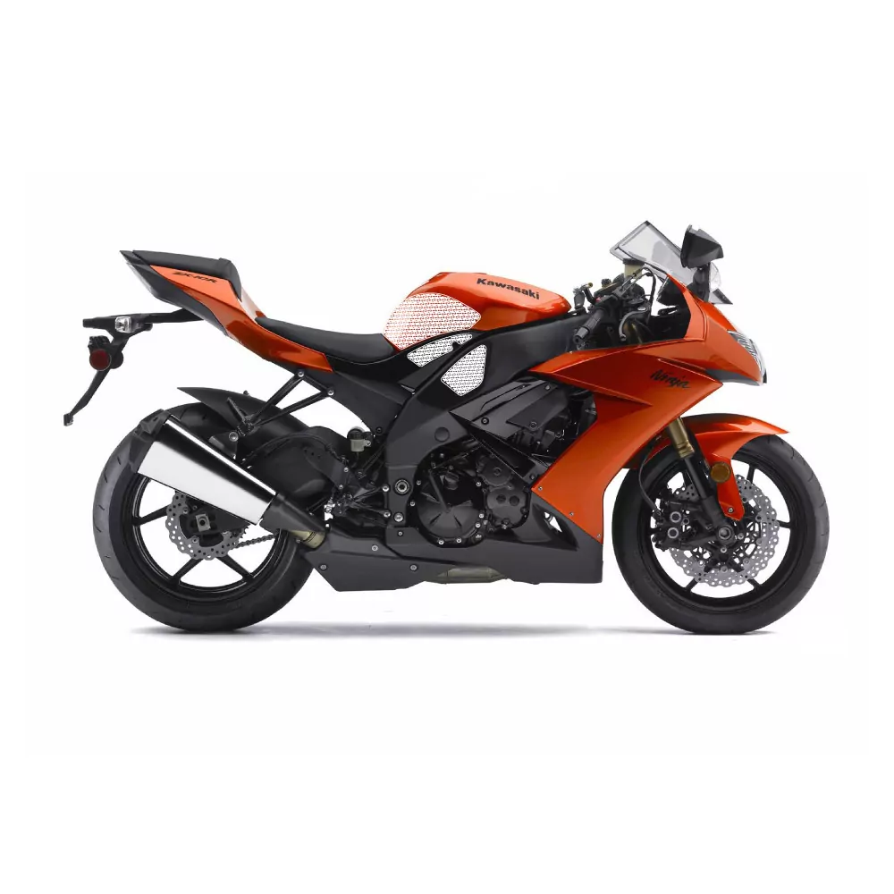 Stompgrip Traction Pad Icon für Kawasaki Ninja ZX-10R 08-10 Hybrid