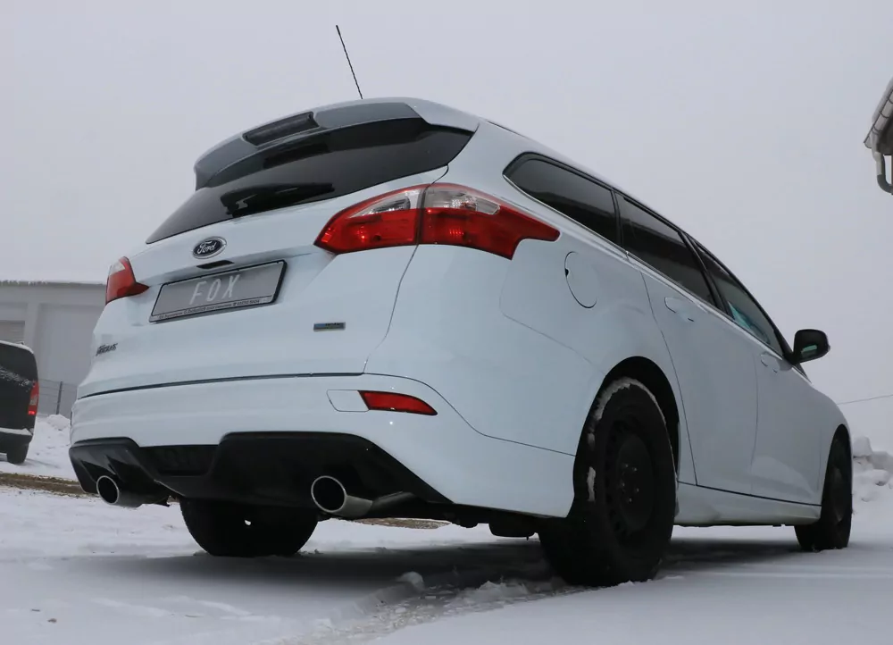 Ford Focus III Ecoboost - Turnier/ Kombi mit Stylingpaket  Endschalldämpfer Ausgang rechts/links - 115x85 Typ 32 rechts/links