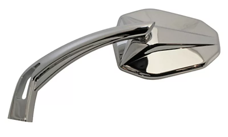 HIGHSIDER pro Handlebar Mirror Victory Chrome (Pair)