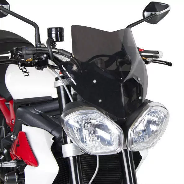 Barracuda Windschild Aerosport Plexiglas für Triumph Speed Triple 2011 - 2015 und Street Triple R 2011 - 2017