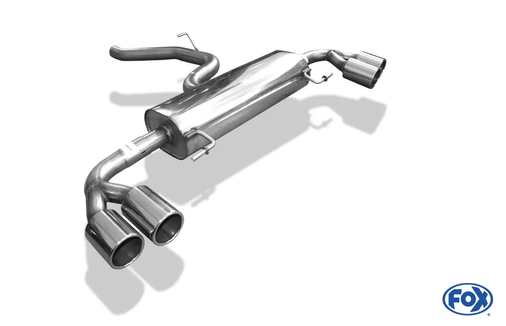 Audi S1 quattro  Endschalldämpfer Ausgang rechts/links - 2x90 Typ 12 rechts/links