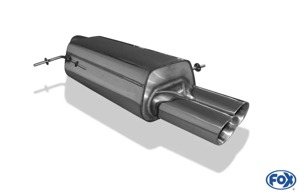 Ford Fiesta VII/ Fiesta VII Sport  Endschalldämpfer - 2x80 Typ 25