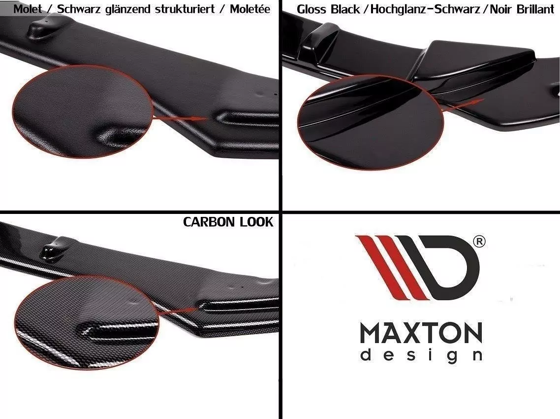 Diffusor Heck Ansatz Passend Für Passend Für Mercedes CLS C218 Schwarz Hochglanz Schwarz Hochglanz