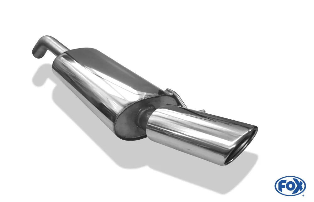 VW Corrado 16V/ VR6  Endschalldämpfer - 115x85 Typ 44