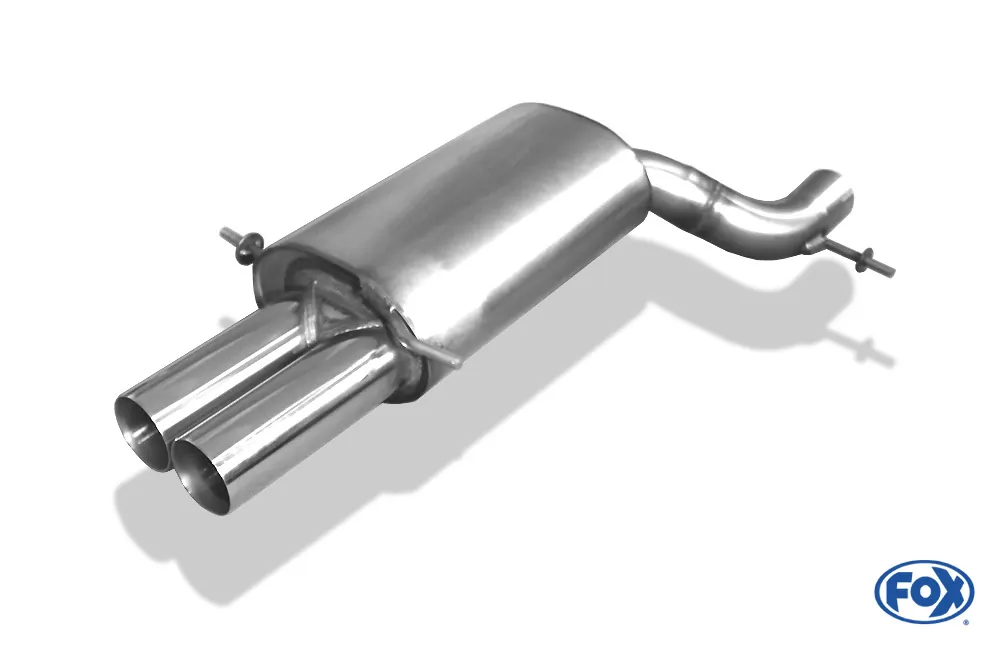 Audi A4/ S4 Typ B5 quattro  Endschalldämpfer Ø70mm - 2x76 Typ 10