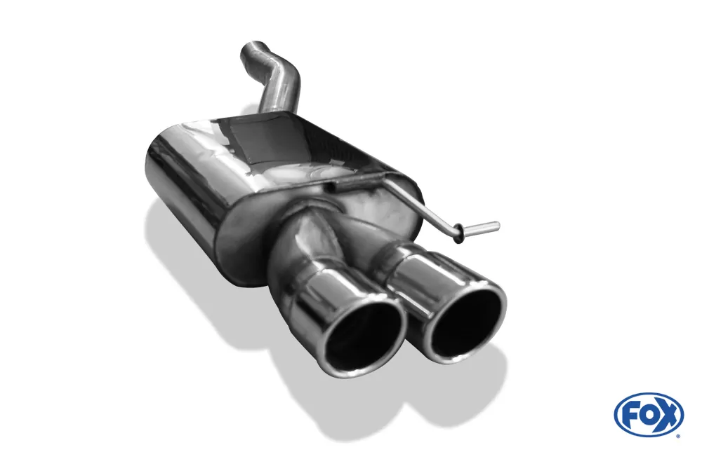 Seat Leon 5F ST - Einzelradaufhängung  Endschalldämpfer - 2x90 Typ 16