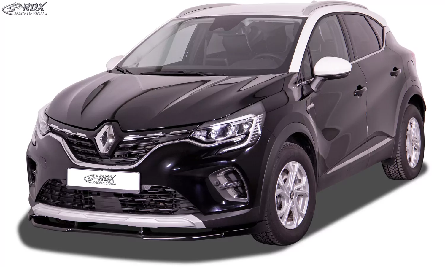 RDX Frontspoiler VARIO-X für RENAULT Captur II (RJB, 2020+) Frontlippe Front Ansatz Vorne Spoilerlippe
