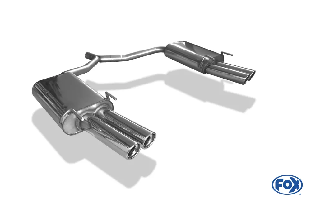 Opel Vectra C GTS  Endschalldämpfer rechts/links zweiflutig - 2x76 Typ 17 rechts/links
