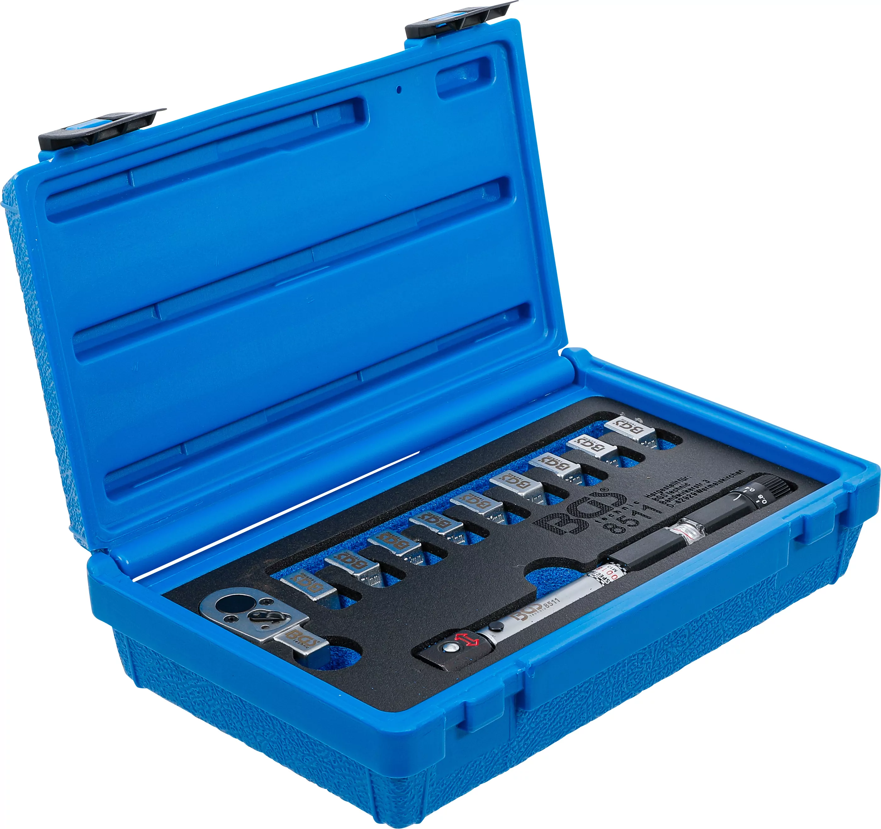 Drehmoment-Speichenschlüssel | austauschbare Köpfe | 3 - 15 Nm