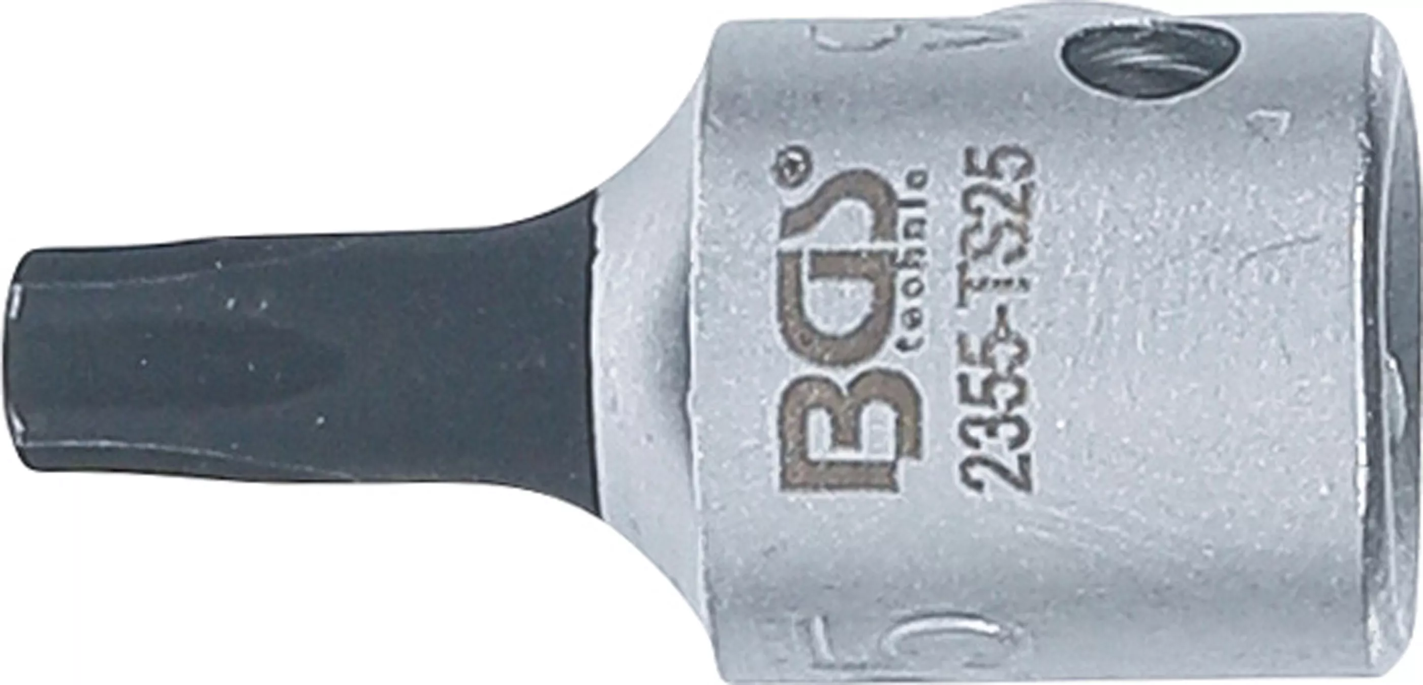 Bit-Einsatz | Antrieb Innenvierkant 6,3 mm (1/4") | TS-Profil (für Torx Plus) mit Bohrung TS25