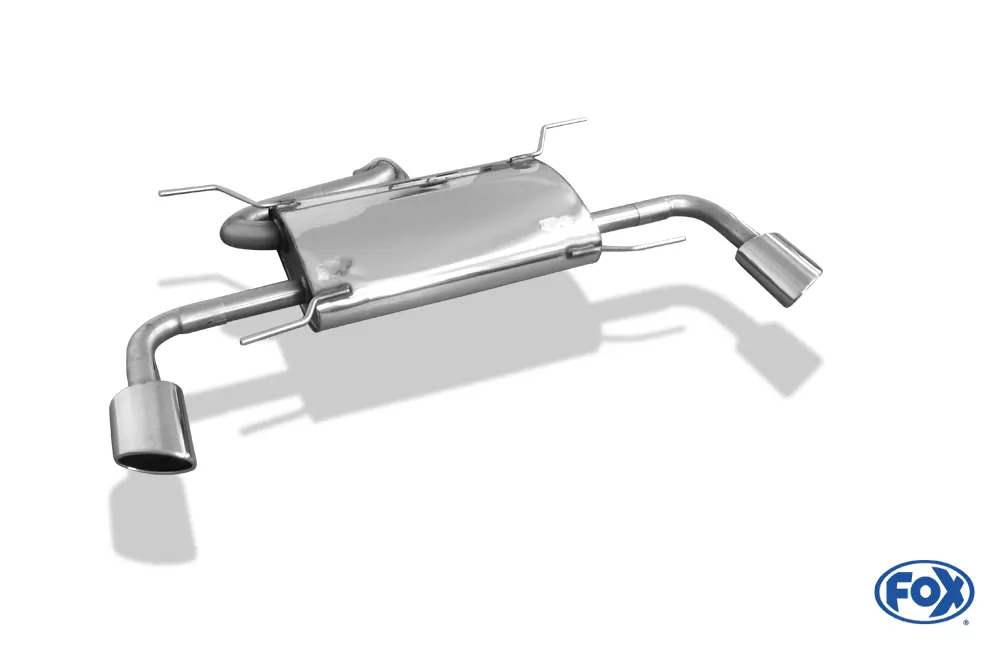 Mazda 6 - GJ Kombi  Endschalldämpfer quer Ausgang rechts/links - 115x85 Typ 38 rechts/links