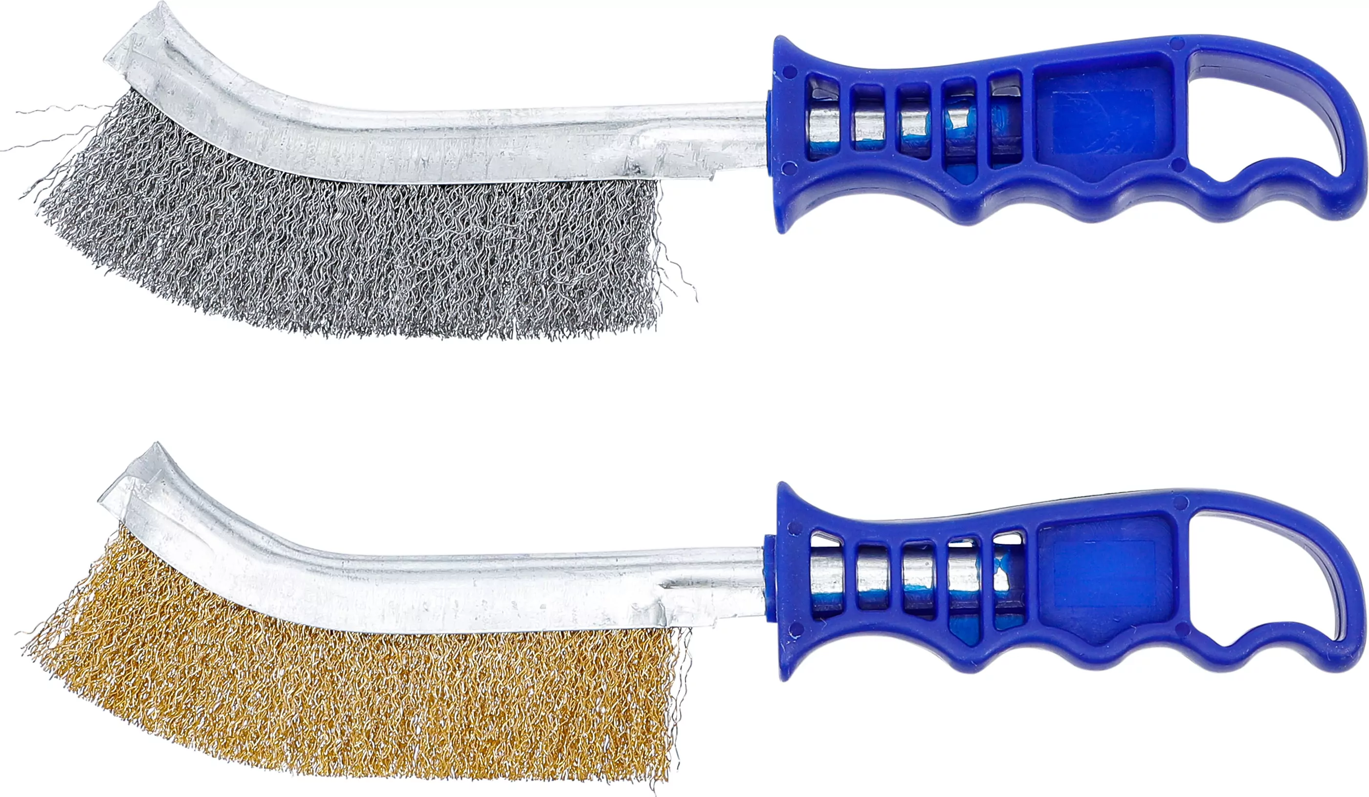 Drahtbürsten-Satz | Stahl und Messingdraht | 260 mm | 2-tlg.