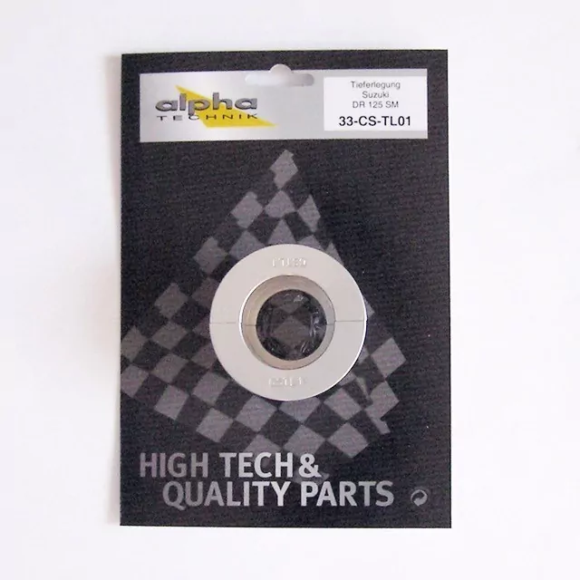 alpha Technik Tieferlegungssatz 45mm Suzuki DR125SM Typ CS Modelljahr 2008-