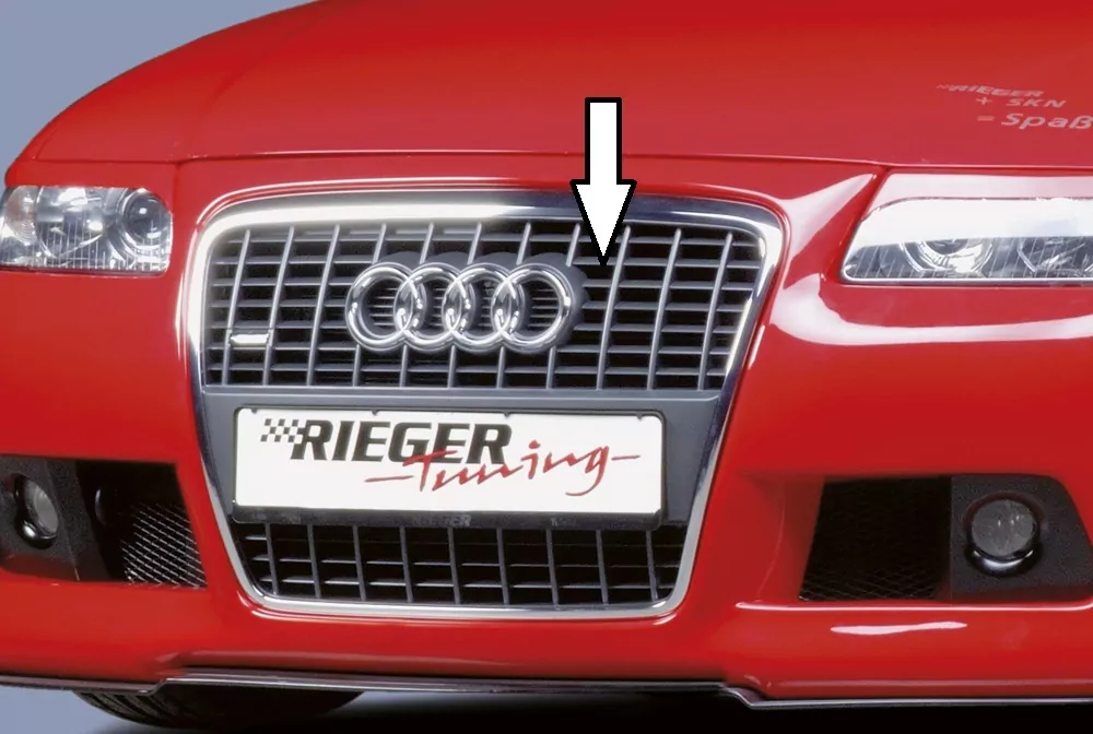 Audi Grill für Audi A3 (8L) R-Frame Stoßstange für Audi A3 (8L) 5-tür. 09.96-02.03