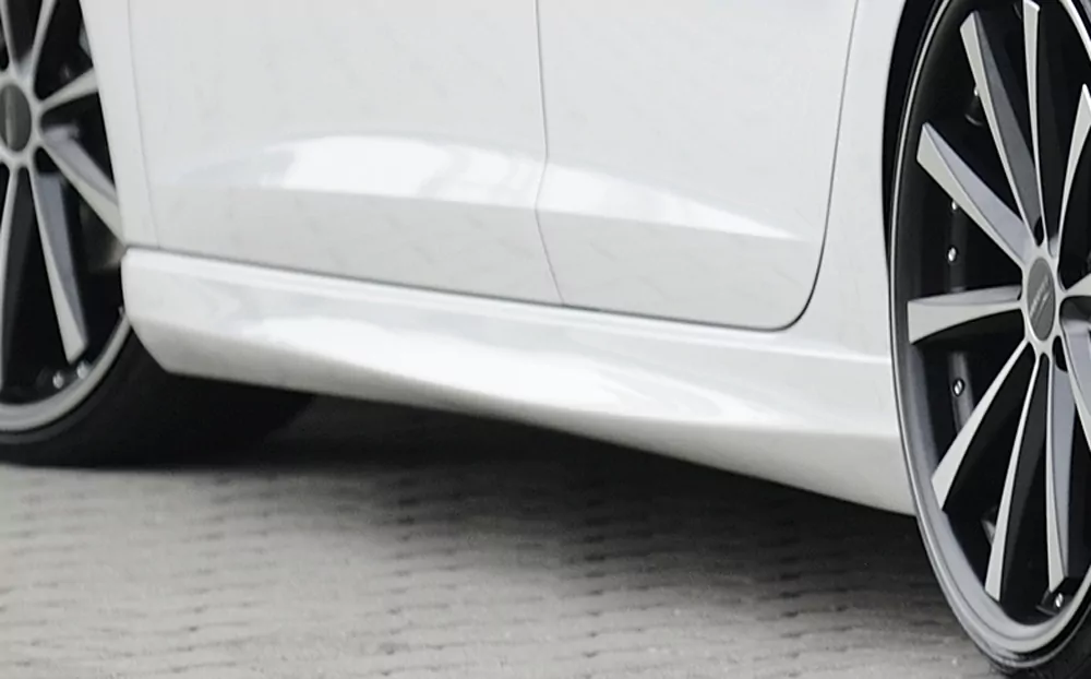 Rieger Seitenschweller für Seat Leon FR (5F) - 5-tür. (ST/Kombi) 01.13- carbon optik