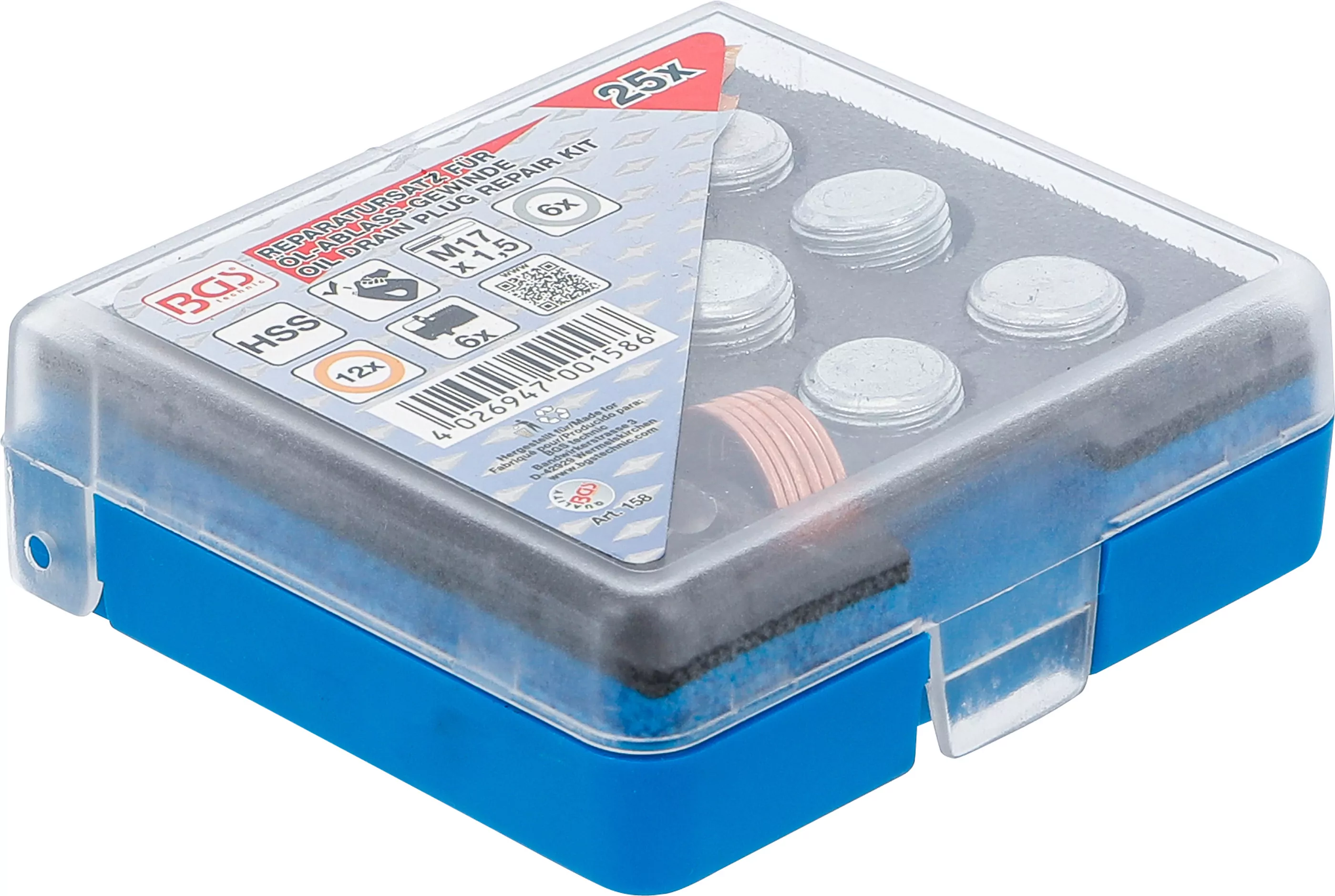 Reparatursatz für Öl-Ablass-Gewinde | M17 x 1,5 mm