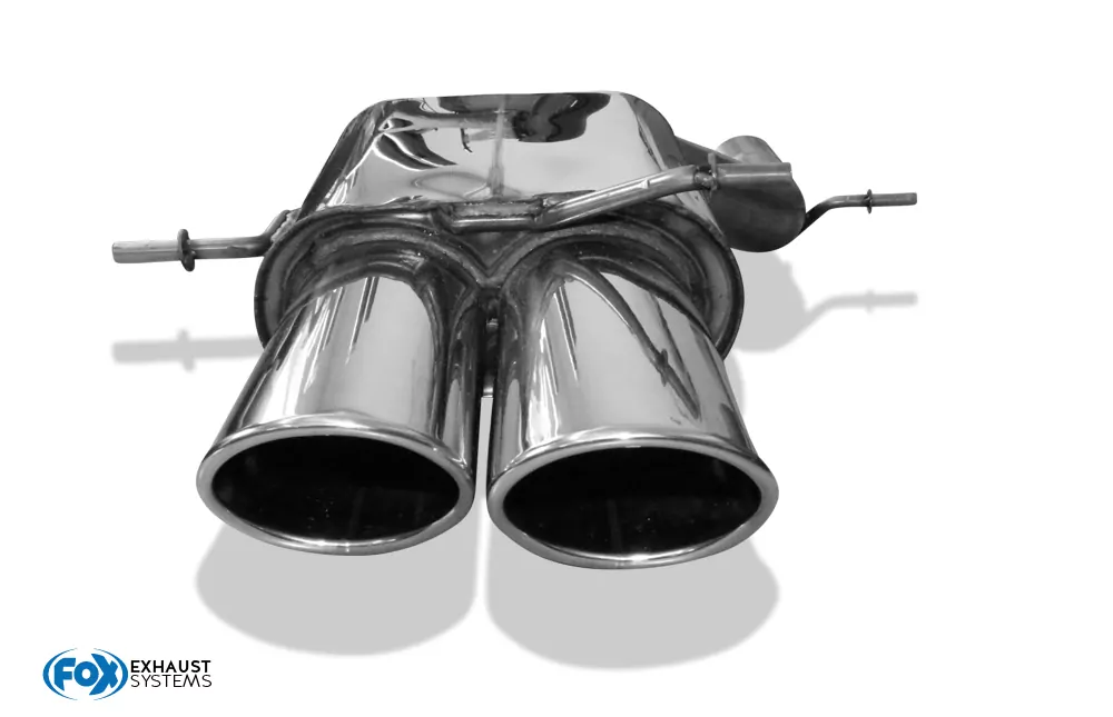 Audi RS4 B5  Endschalldämpfer - 2x106x71 Typ 44