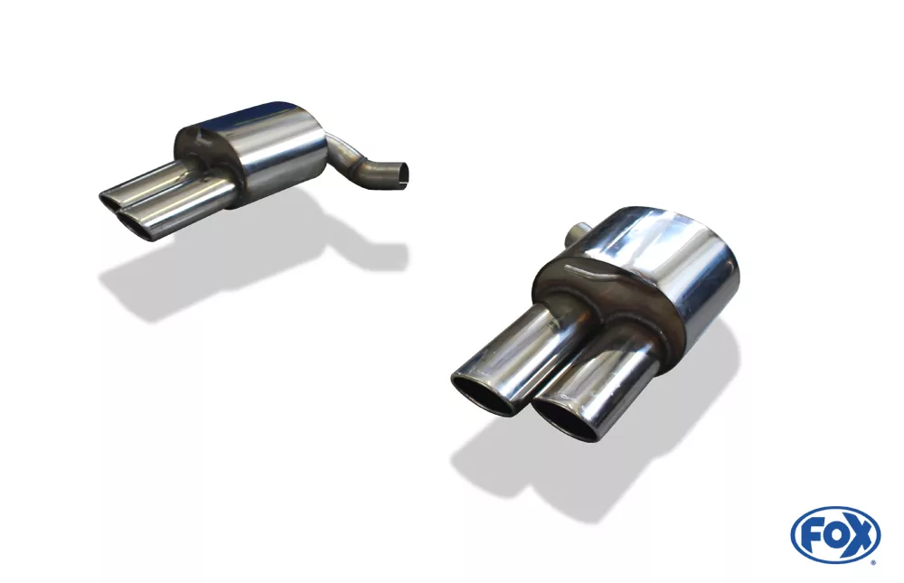 Porsche Panamera 4,8l  Endschalldämpfer rechts/links - 2x115x85 Typ 44 rechts/links