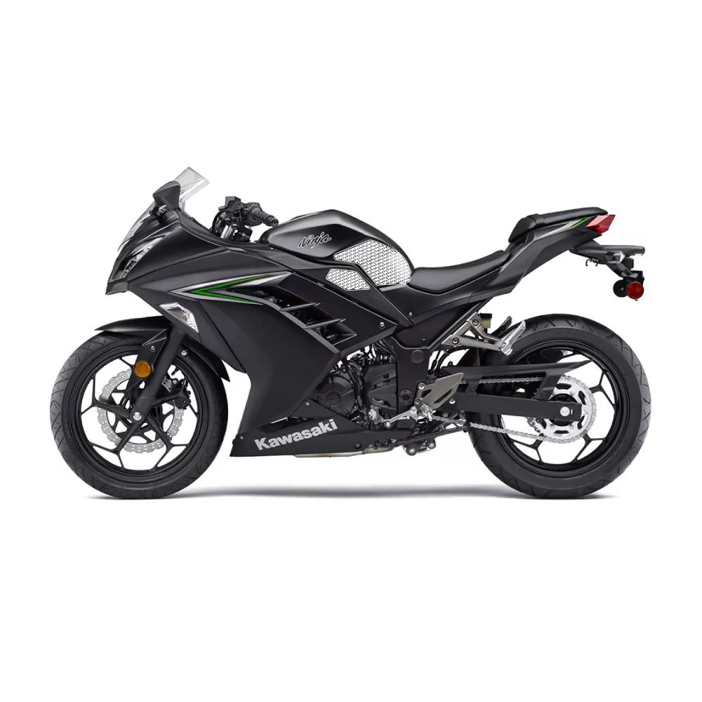 Stompgrip Traction Pad Icon für Kawasaki Z300 15-16 Hybrid