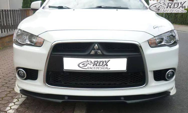 RDX Frontspoiler VARIO-X für MITSUBISHI Lancer Sportback 2008+ Frontlippe Front Ansatz Vorne Spoilerlippe