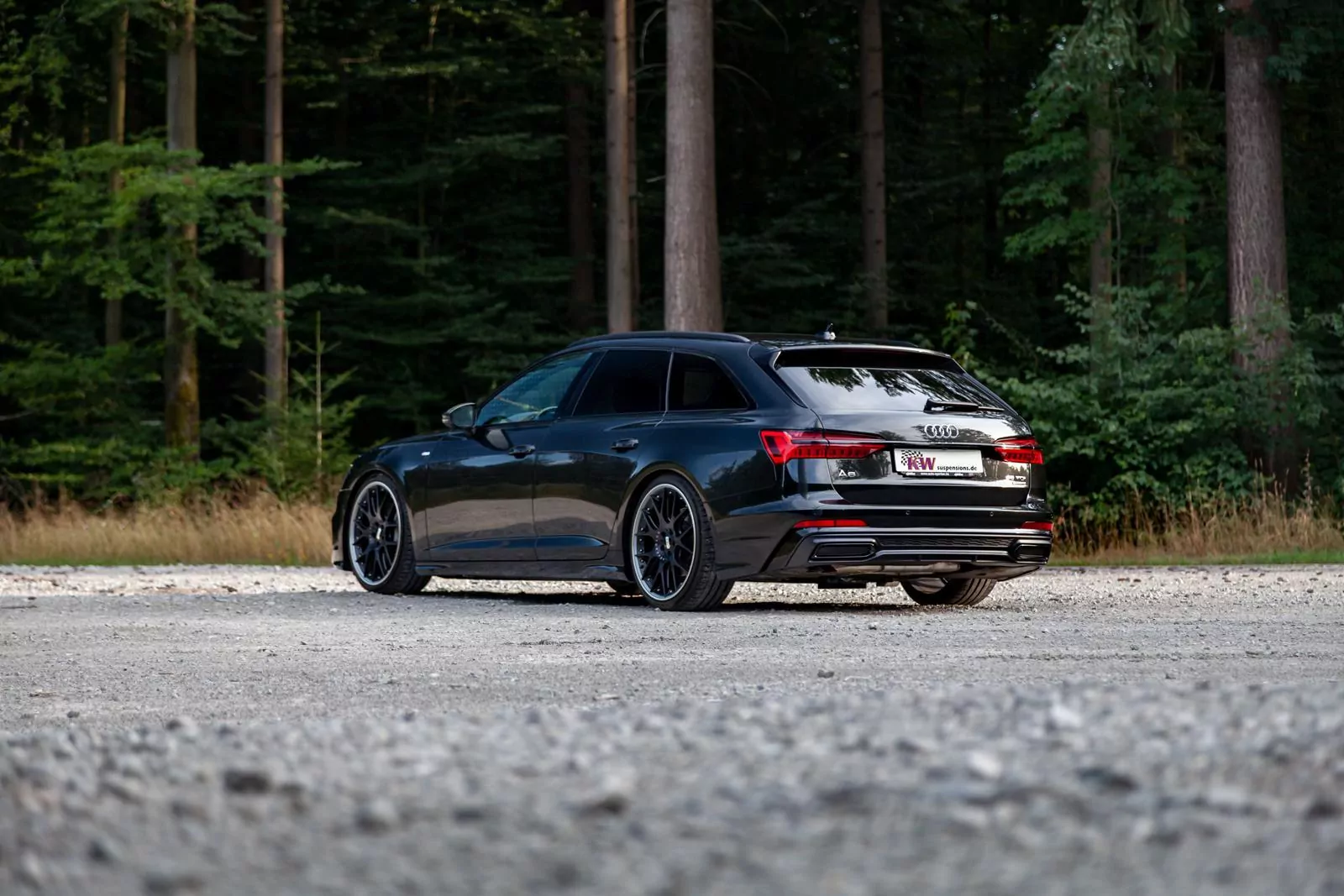 KW Gewindefahrwerk V3 inox (inkl. Stilllegung f. elektr. Dämpfer) AUDI A7 Sportback (F2) 4KA Allrad 10/2017-