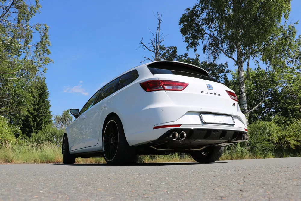 Seat Leon 5F ST - Cupra 290 mit OPF  Halbanlage ab OPF Ausgang rechts/links - 2x80 Typ 25 rechts/links